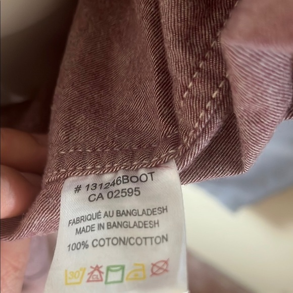 BTL 71 Men's Casual Button-Up Shirt - Maroon - Picture 12 of 12